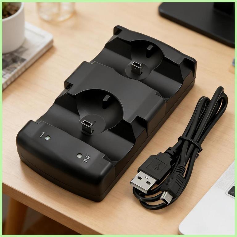 For PS3move/PS3 Controller Charging Dock Double Controller … in Novena - Image 1