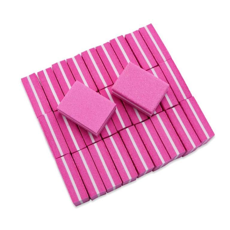 50Pcs Mini Manicure Tools Nail Buffer Square File Block … in Bukit Merah - Image 1