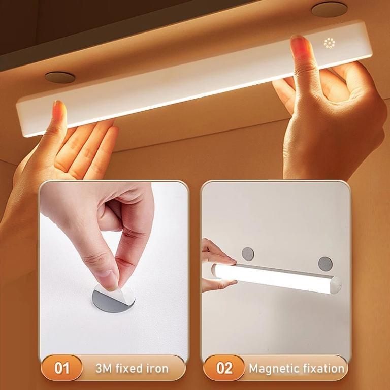 【WeHome】Magnetic Rechargeable LED Light Dimmable Study Lamp … in Novena - Image 1