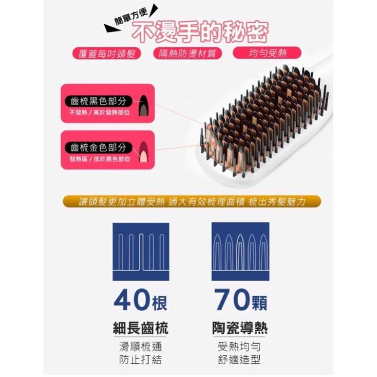 Anqueen Temperature Control Magic Styling Comb Natural Roll … in Bishan - Image 1