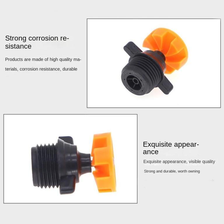 BYTEZY 10PCS Rotation Sprinkler, 1/2
