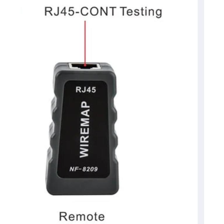 Remote wiremap RJ45 network cable tester - NF-8209 in Bukit Merah - Image 1