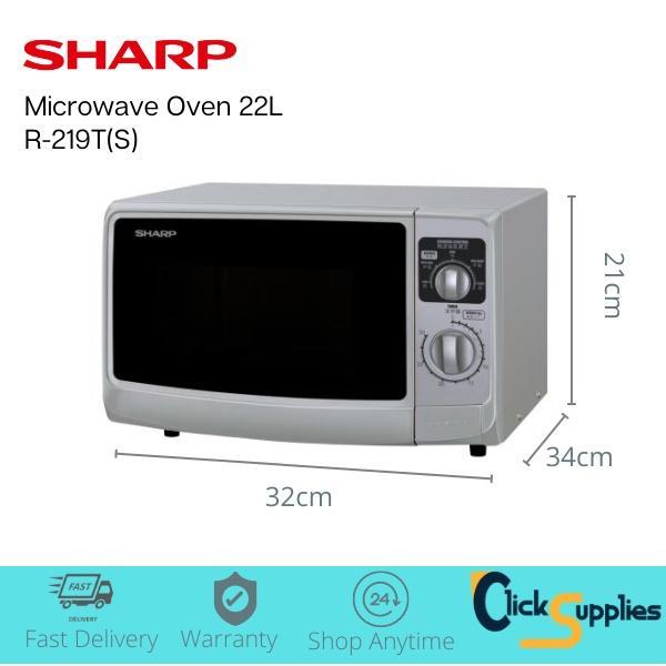 SHARP Turn Dial Microwave Oven 22L in Bukit Merah - Image 1