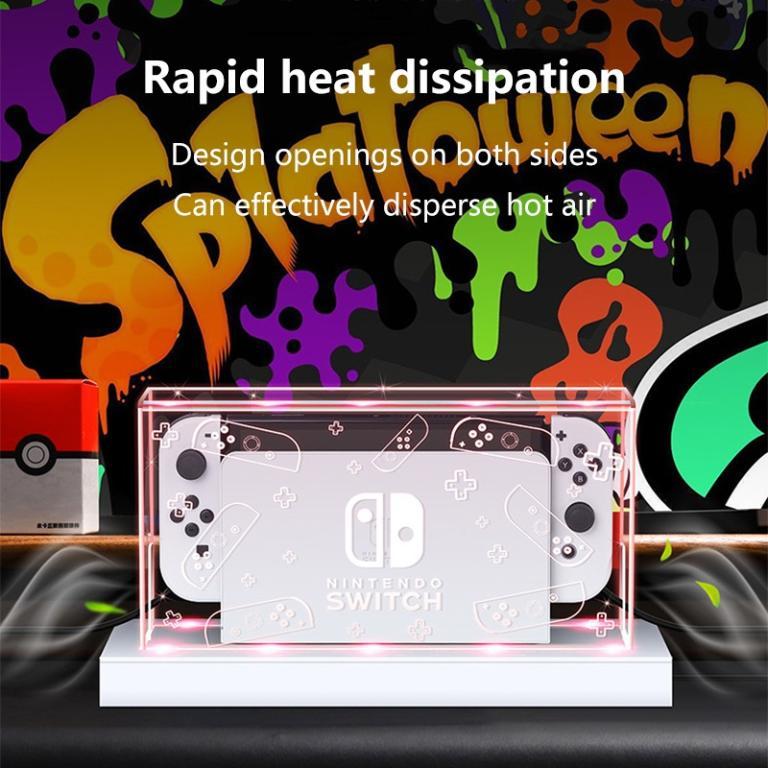 Nintendo switch Anti-dust Cover Luminous Base Box switch … in Mandai - Image 1