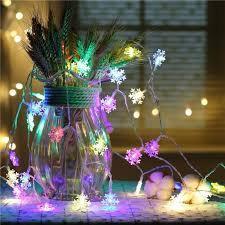 Snowflake Decorative LED String Lights 3m - 20 Multi-Colored … in North-Eastern Islands - Image 1