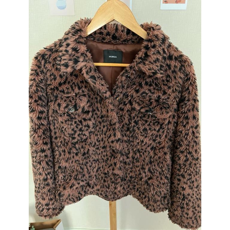 Jacket Imitation Fur With Tiger Pattern Collar And Insert … in Jurong West - Image 1
