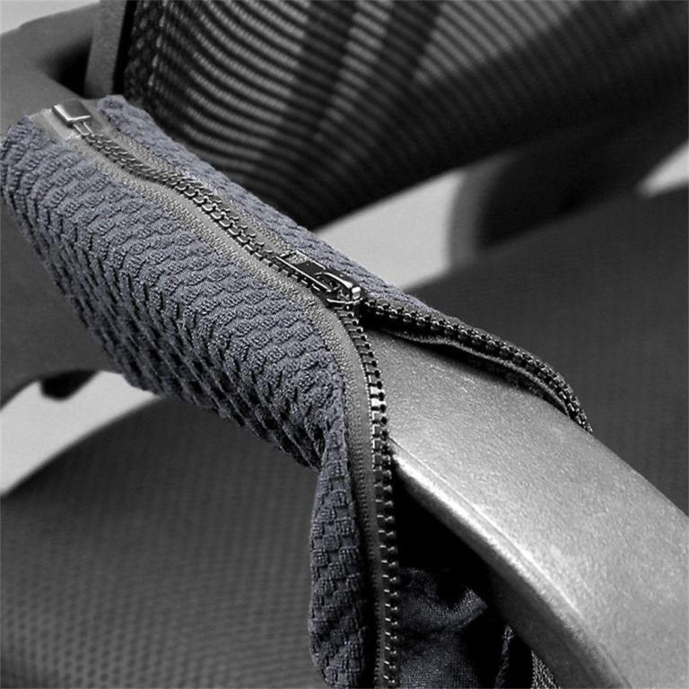 KUGIGI Zip Armrest Covers Soft Computer Solid Spandex in Geylang - Image 1