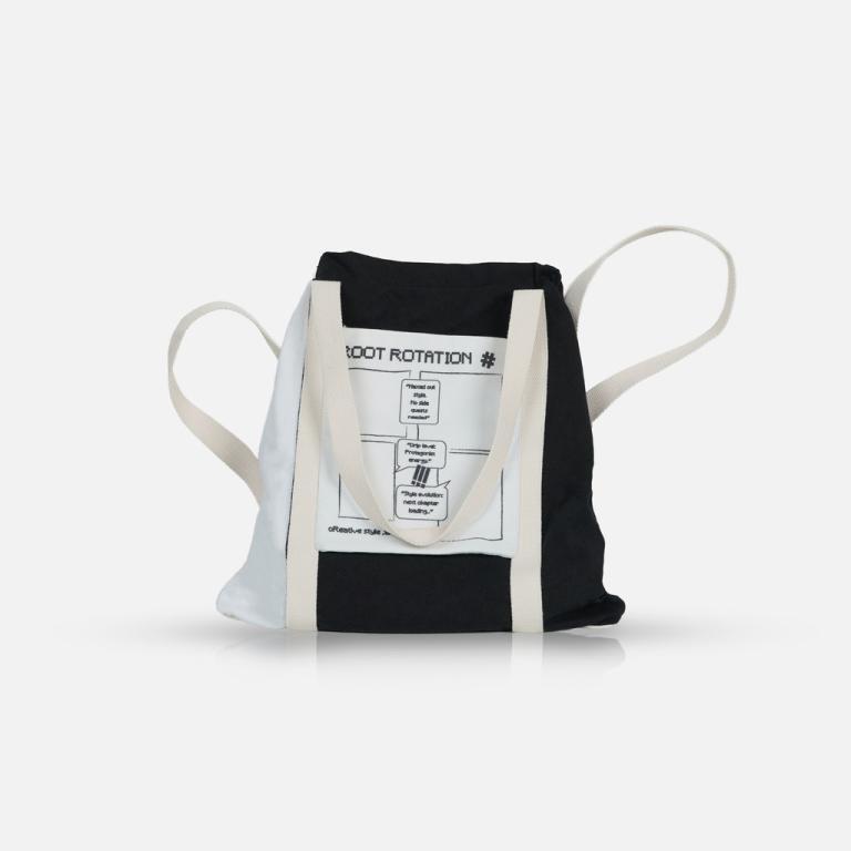 Root Rotation Tote Bag Techwear Recycled Elastic Fabric Hot … in Novena - Image 1