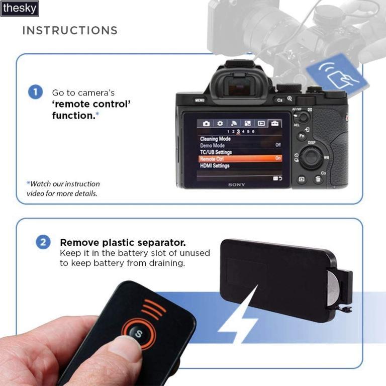 IR Remote Control for Sony Camera in Geylang - Image 1