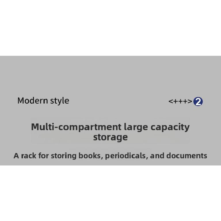 Metal File Storage Rack Office Desk Multi-layer Storage … in North-Eastern Islands - Image 1