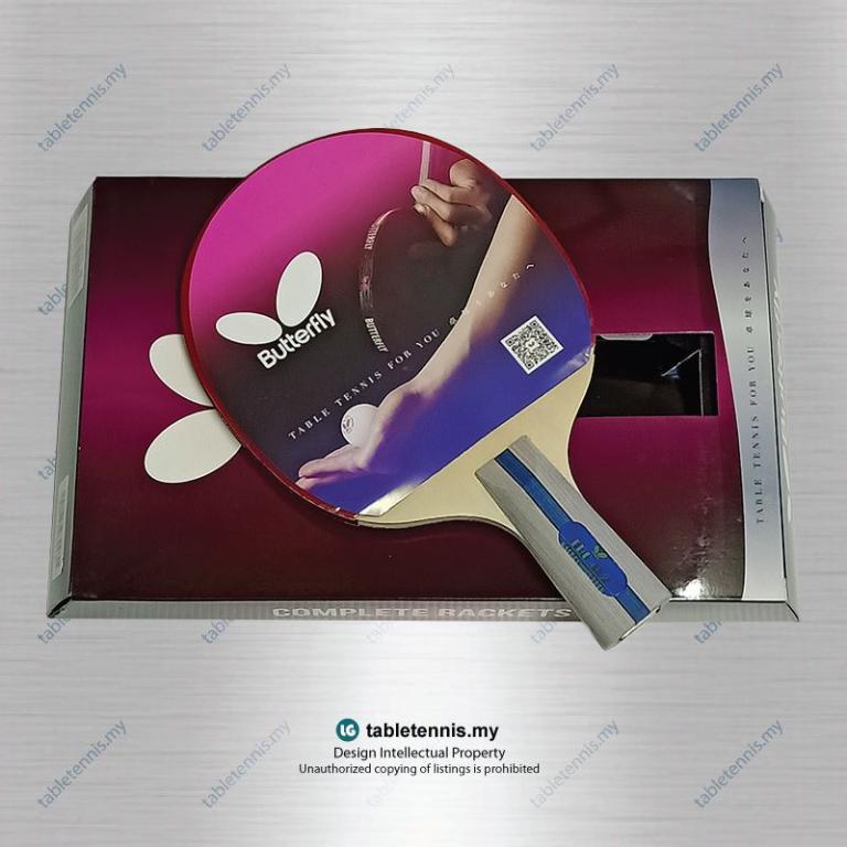 Butterfly TBC402 CS Pre-assembled Table Tennis Racket Make … in Woodlands - Image 1