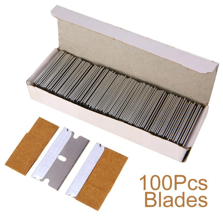 Razor Blades Utility: Single Edge Razor Blades 100 Pack, … in Bishan - Image 1