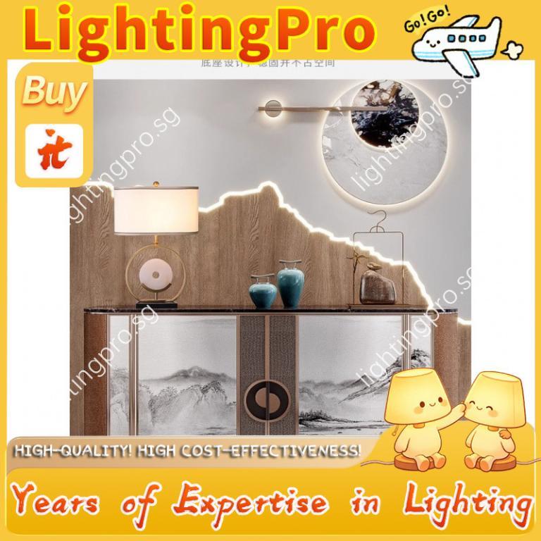 【LightingPro】 New Chinese-style table lamp, creative, … in Sembawang - Image 1