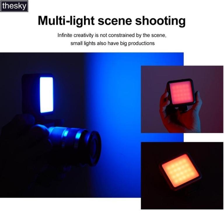 2500-9000K+RGB Camera Fill Light Small Full Color … in Mandai - Image 1