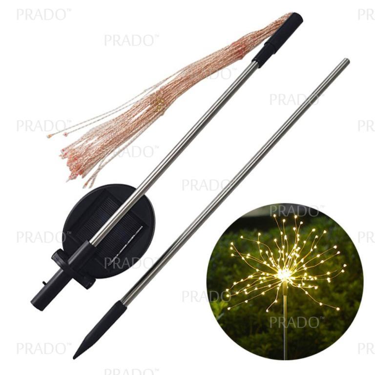 PRADO LED Solar Light Solar Firework RGB Warm White Energy … in Geylang - Image 1