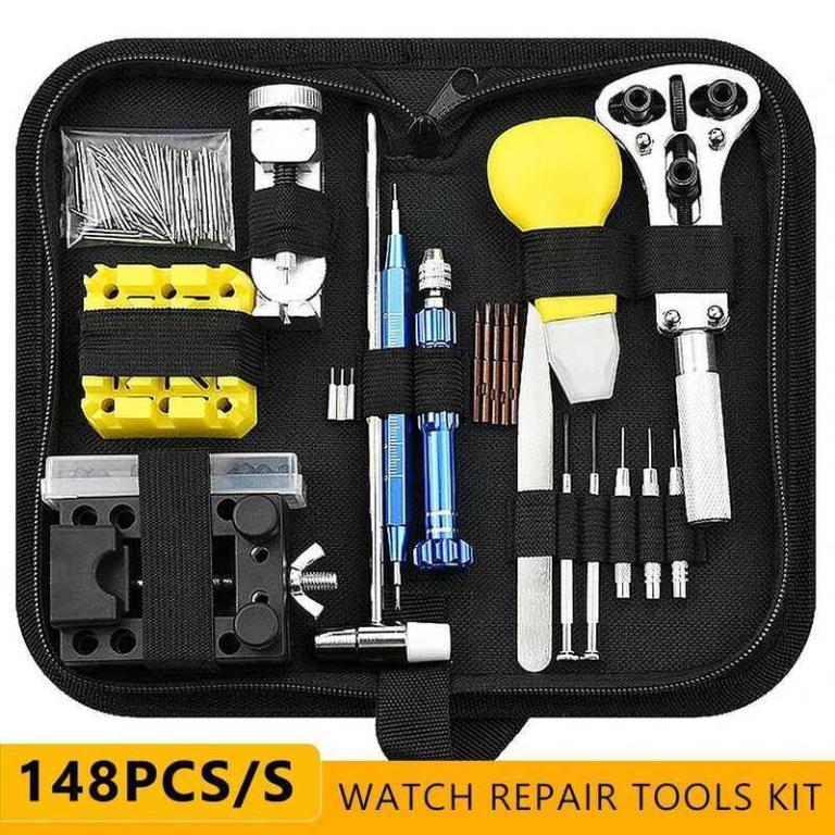 148Pcs Watch Repair Tools Kit Opener Assembly Back Case … in Mandai - Image 1