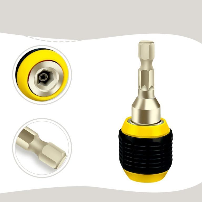 【FSFO】60mm 1/4 In Hex Handle Quick Coupling Drill Bit Quick … in Toa Payoh - Image 1