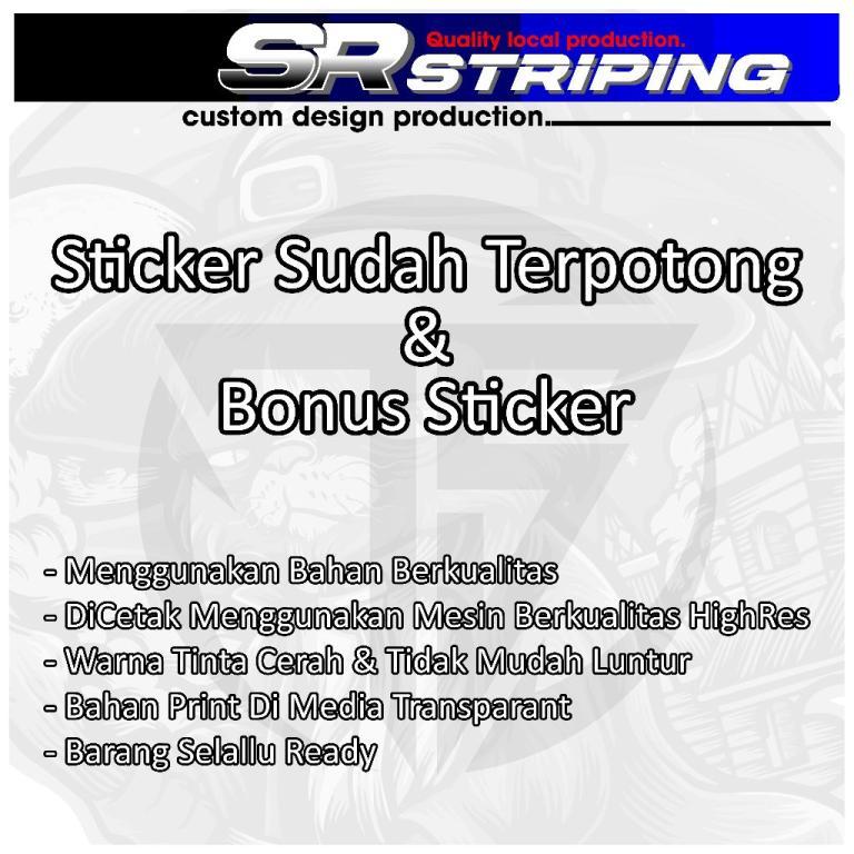 Transparent Striping Sticker for Old NMAX Motorcycle - … in Mandai - Image 1