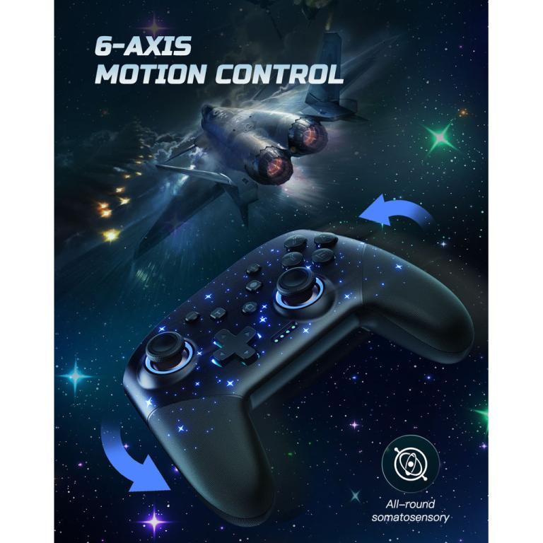 Voyee 1000mAh Programmable Gaming Controller, Wireless Pro, … in Novena - Image 1