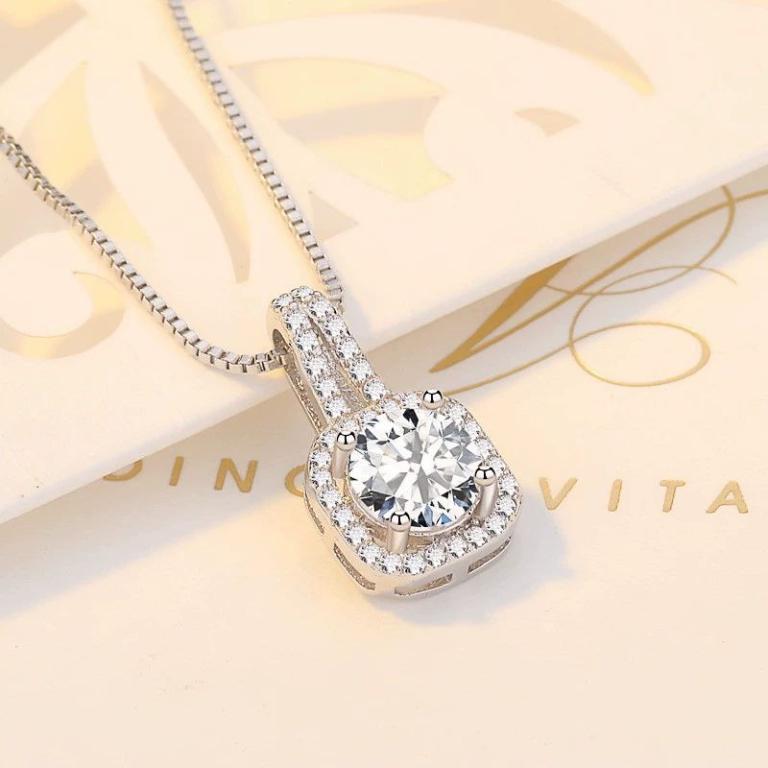 Natural Moissanite Princess Square Jewelry Set - Rings, … in Woodlands - Image 1