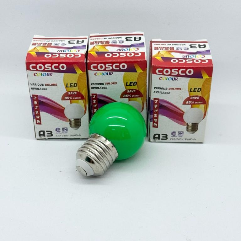 3 Watt Color LED Lights Colorful LED Ball Decorative Lights in North-Eastern Islands - Image 1