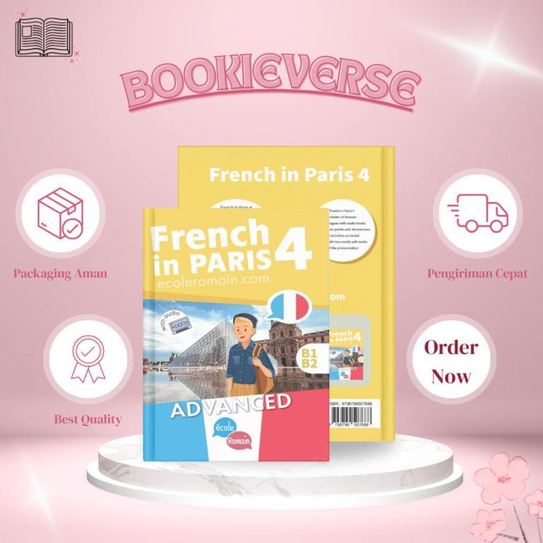 French Learning Book | French In Paris 4 Advanced in North-Eastern Islands - Image 1
