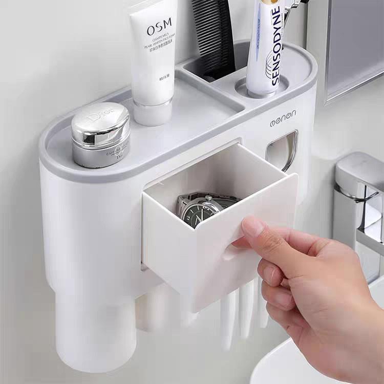 Bathroom Shelf, Automatic Toothpaste Dispenser in Woodlands - Image 1