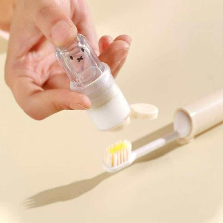 Portable 2-in-1 Toothbrush Set Toothpaste Storage Case … in North-Eastern Islands - Image 1