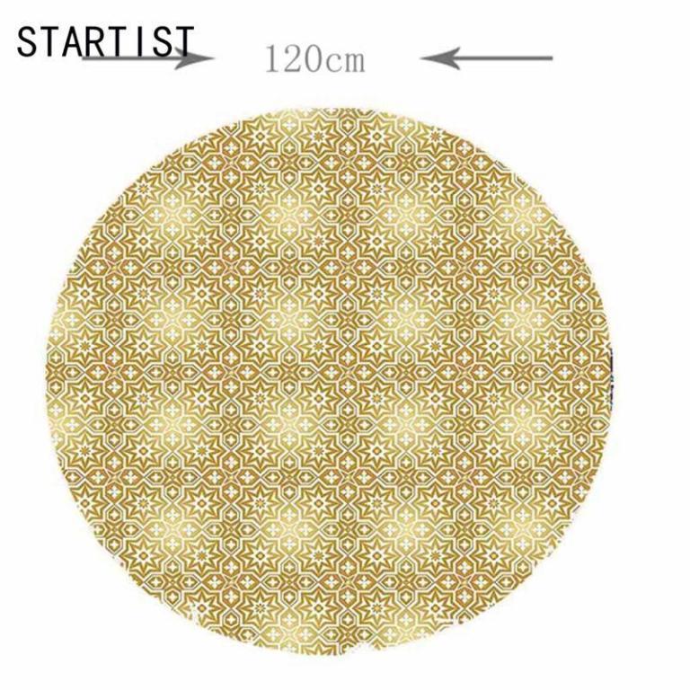 [STARTIST] Polyester Round Tablecover Table Cloth Catering … in Mandai - Image 1