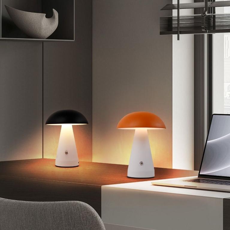 FALLFORBEAUTY LED Table Lamp, USB Rechargeable Extended … in Sembawang - Image 1