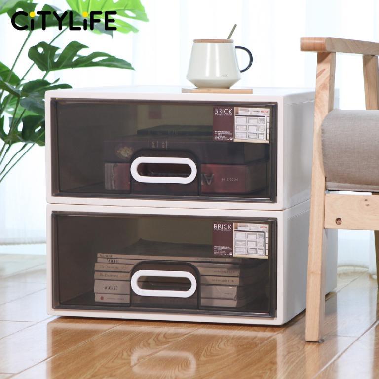 Citylife 25L Stackable Storage Drawer Plastic Container box … in Pasir Ris - Image 1