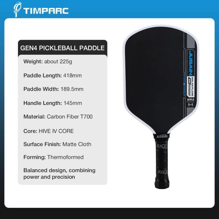 GEN4 Inner Core Carbon Fiber T700 Pickleball Paddle, … in Mandai - Image 1