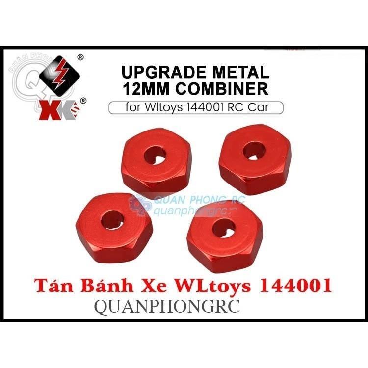 Metal Wheel Canopy For WLtoys 144001 RC Car (4 Pieces) in Mandai - Image 1