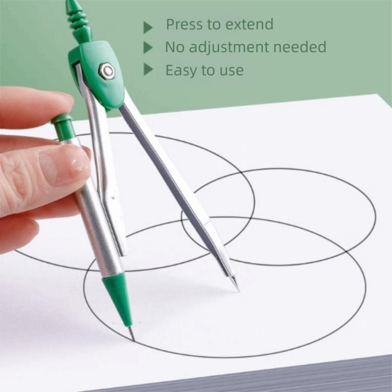 JENNIFERDZSG 8Pcs/Set Math Geometry Set, 0.7mm Erasergraphit … in Bishan - Image 1