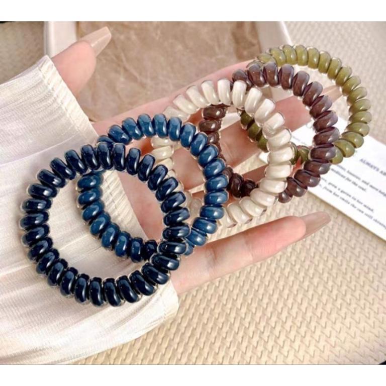 Shopee Invoice Telephone Line Hair Tie (Multi-Color … in North-Eastern Islands - Image 1