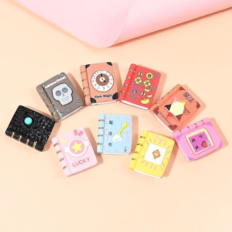 Resin Notebook Mini Simulation Cute Books in Woodlands - Image 1