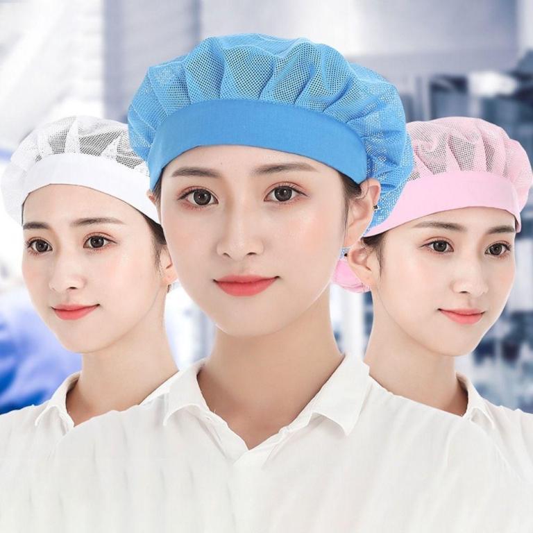 Chef Hat Hair Net Cooking Service Hotel Restaurant Work in Bishan - Image 1