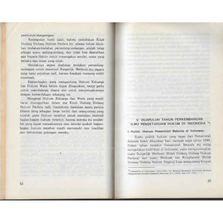 Book FLOWER OF LEGAL SCIENCE Author PROF. R. Subekti, SH … in Mandai - Image 1