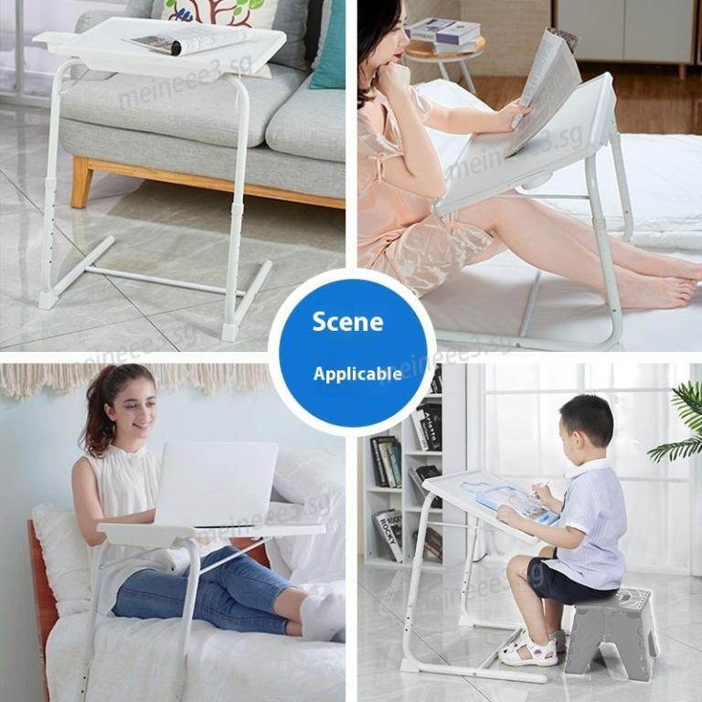 Computer Desk Mobile Bedside Table Minimalist Bedside Desk … in Toa Payoh - Image 1