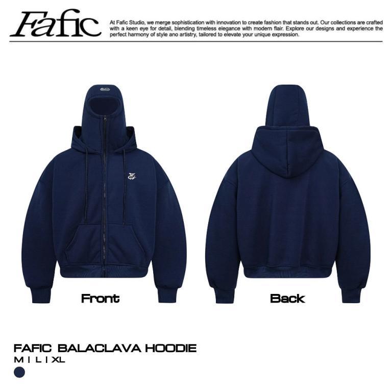 SunscreenJacket Zip HOODIE BLACLAVA FAFIC Embroidered Logo … in Bukit Batok - Image 1