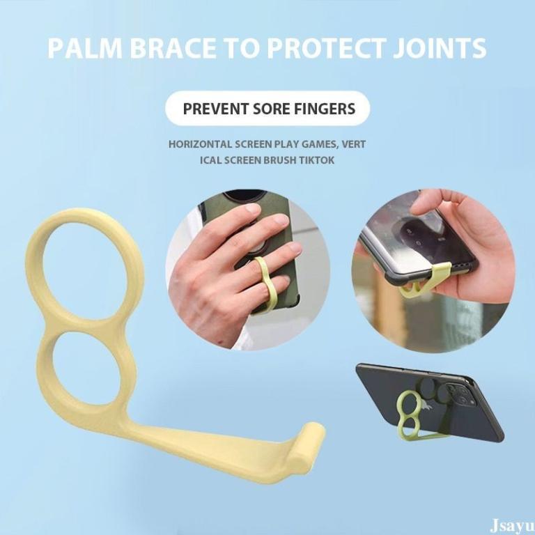 (QXJ)Multi-function mobile phone holder lock ring Portable … in Bukit Batok - Image 1