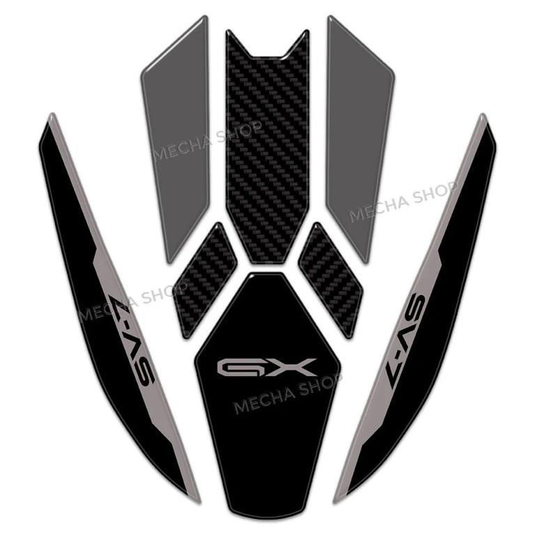 3D Gel Sticker Motorcycle Fuel Cover Protection For SV-7GX … in Mandai - Image 1