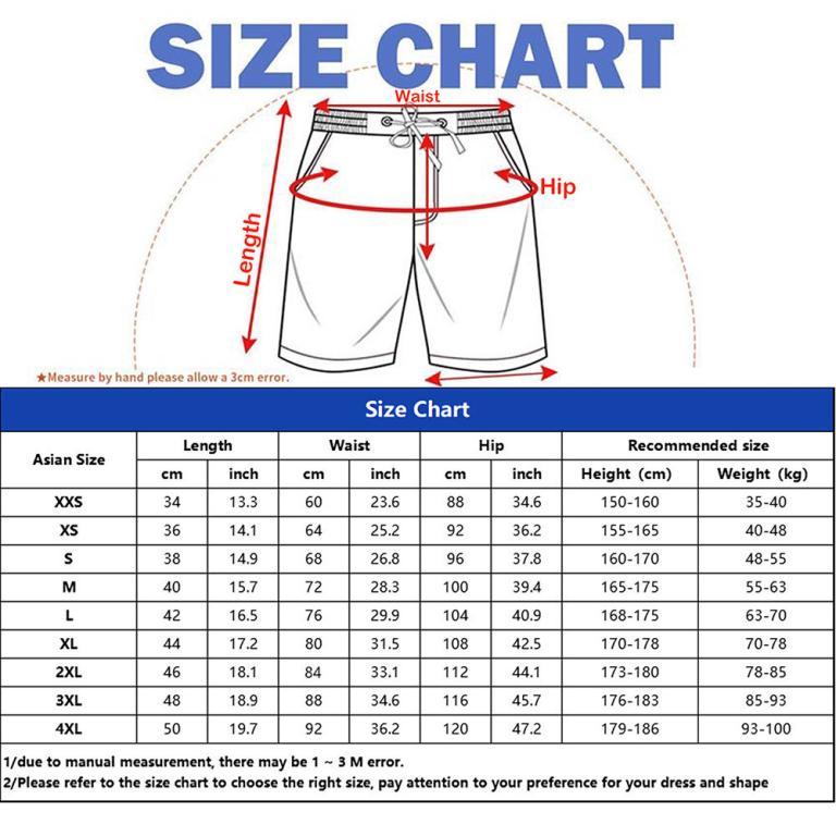 Men's Gradual Change Of Color Beach Shorts With Drawstring, … in Toa Payoh - Image 1