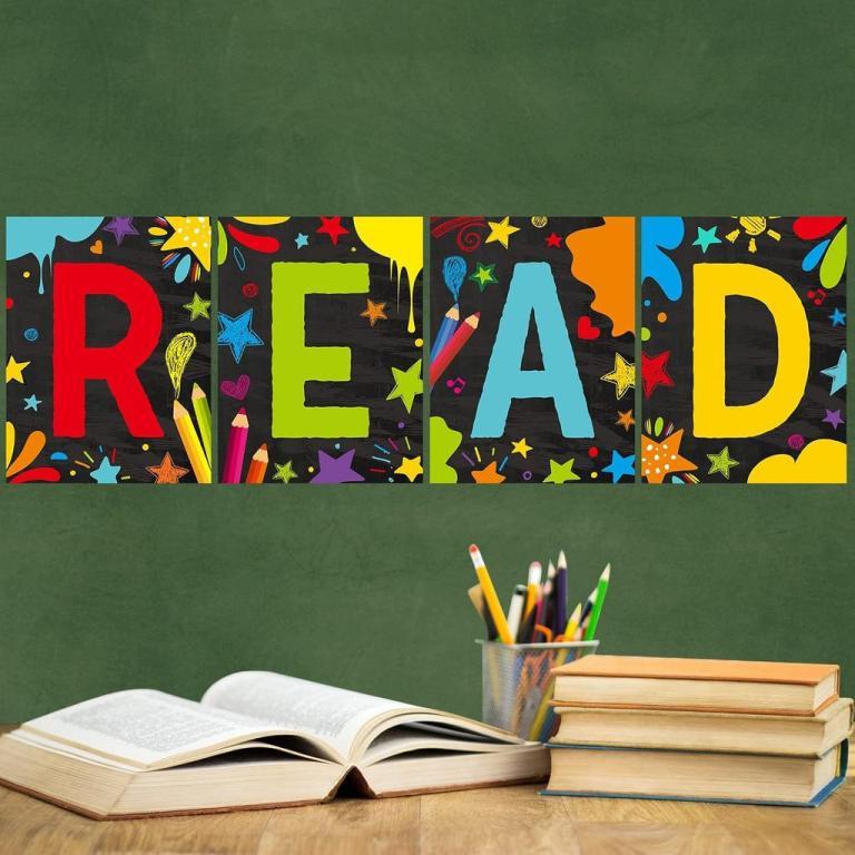 Reading Classroom Decorations Reading Poster for Classroom … in Novena - Image 1