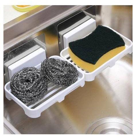 6-Slot Plastic Soap Rack (With Super Strong Adhesive Pad) in Novena - Image 1