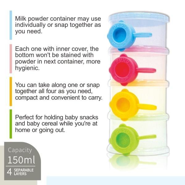 Puku 4 Layers Milk Powder Dispenser Container Box 150ml … in Woodlands - Image 1