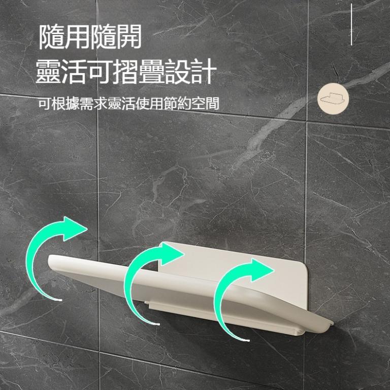 Wall-Mounted Folding Board Storage Rack Dormitory Super … in Geylang - Image 1