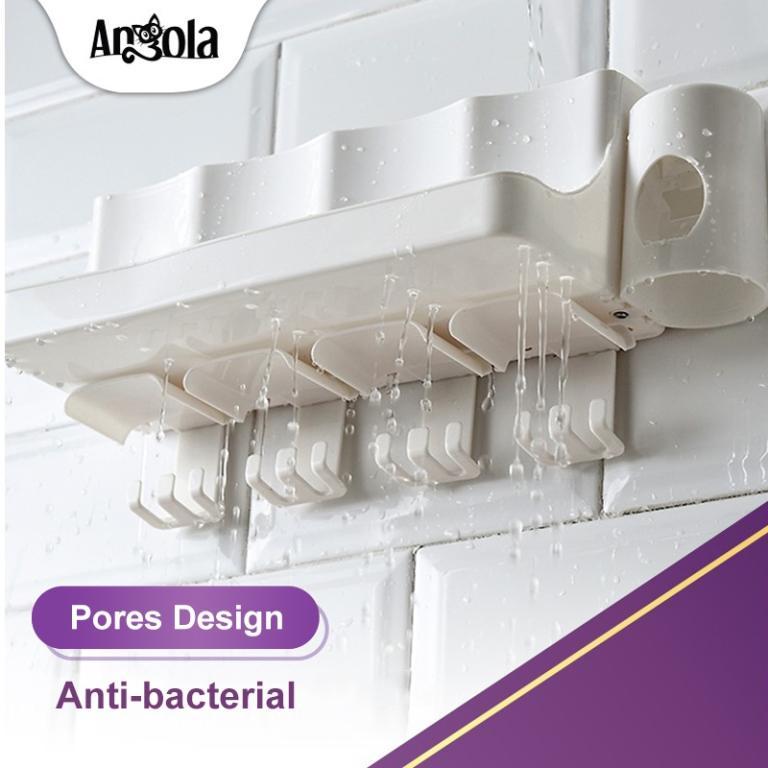 Angola Toothbrush Rack D16 / D26 Organizer Toothbrush … in Sembawang - Image 1
