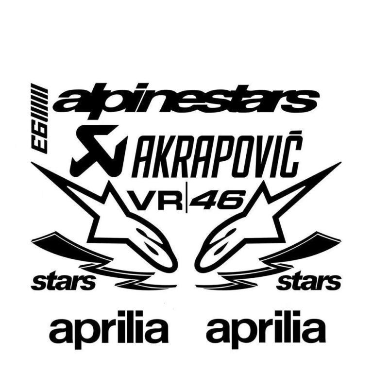 Popular Creative DIY Helmet Sticker Modified A-Star … in North-Eastern Islands - Image 1