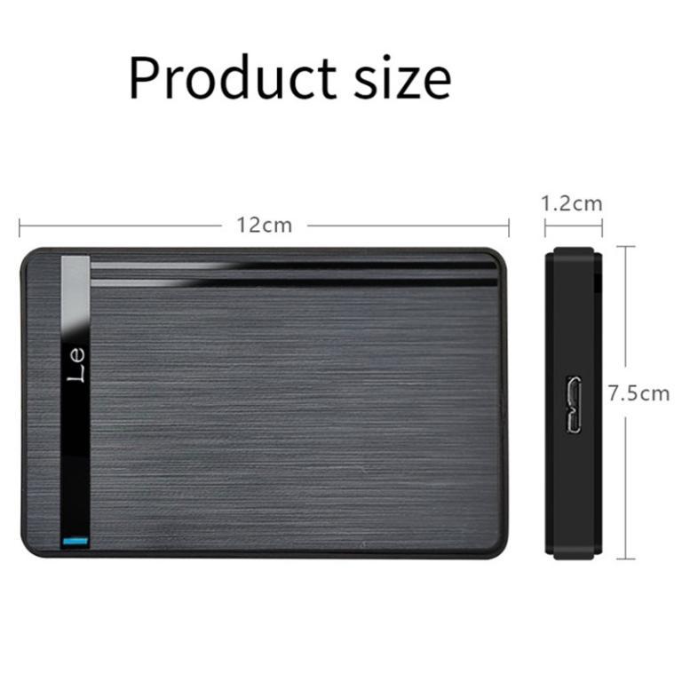 Compact External Hard Drive Case, High-Speed USB 3.0 to , … in Bishan - Image 1